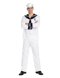 Fantasia de Marinheiro Tamanho L - de alta qualidade, ideal para carnaval, festas temáticas e eventos especiais 2